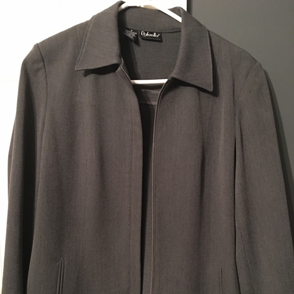 Rafaela Gray blazer jacket Size 8